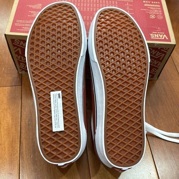 NWT VANS Old Skool Suede Burnt Brick size 9.5 - Picture 4 of 8